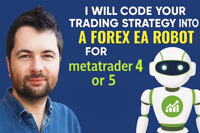 code your trading strategy into a forex ea robot for metatrader 4 or 5