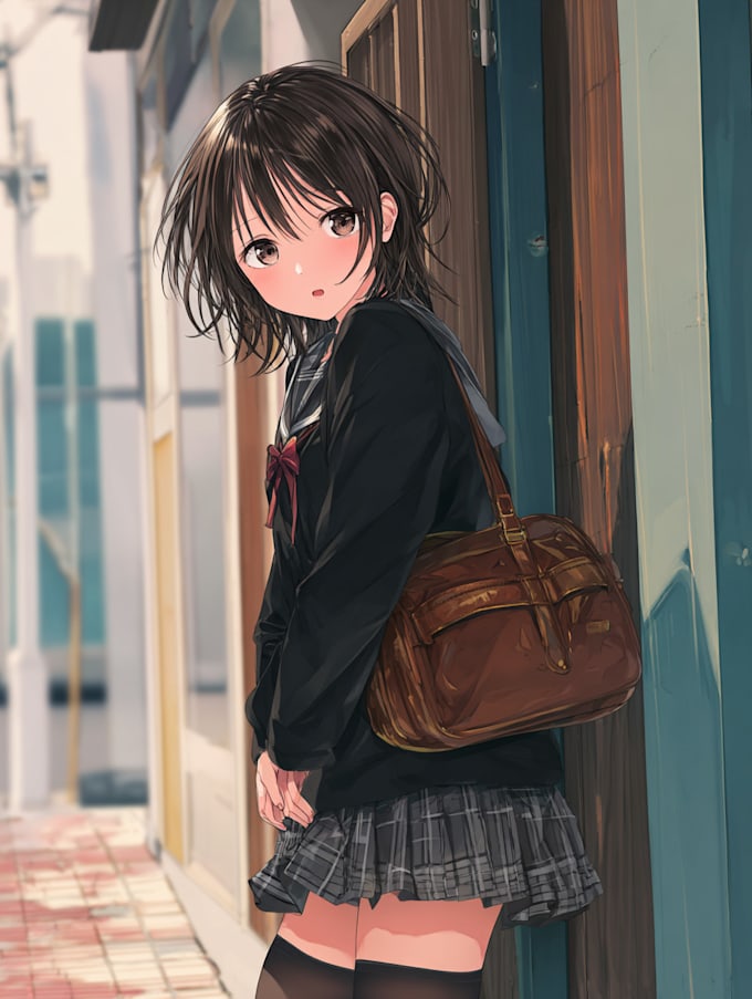create beautiful anime character illustrations