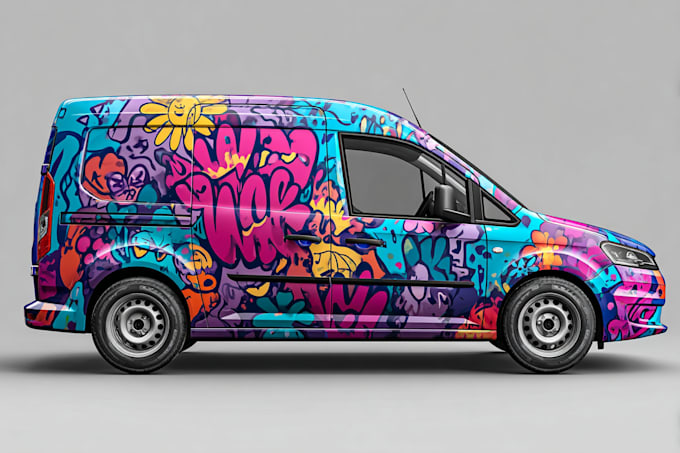 do car wrap design, van wrap, vehicle wrap design