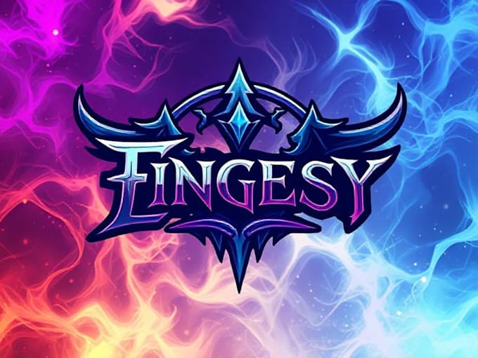 create logo designer anime, fantasy