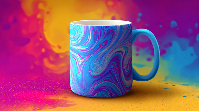 create cool coffee mug designs in bulk for your pod business