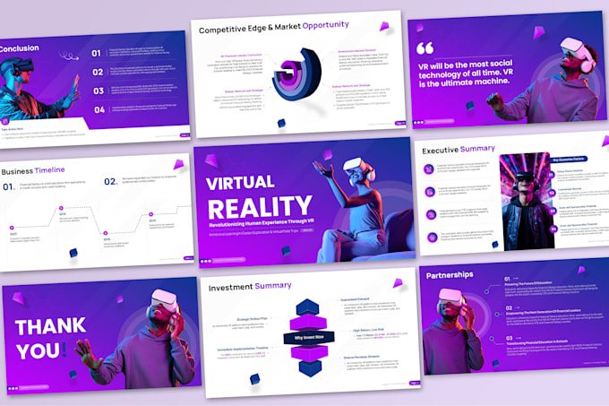 redesign powerpoint presentation and pitch deck