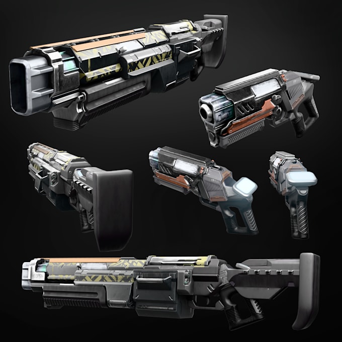 create a 3d asset for gamedev or cinematic