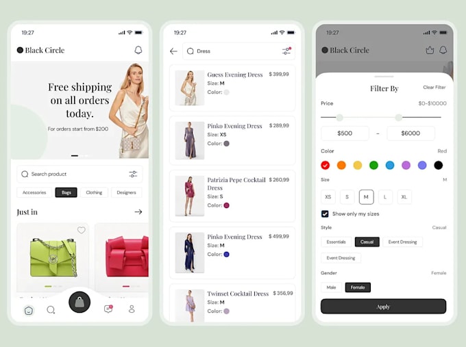 develop vendor management app, real time order tracking app, commission tracker