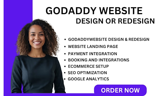 build your godaddy website design, godaddy ecommerce store, godaddy development