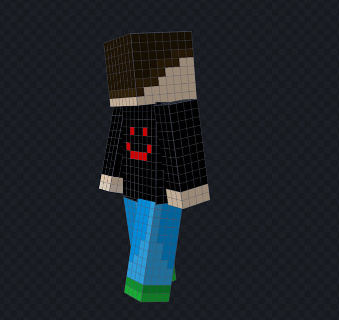 create u a minecraft skin