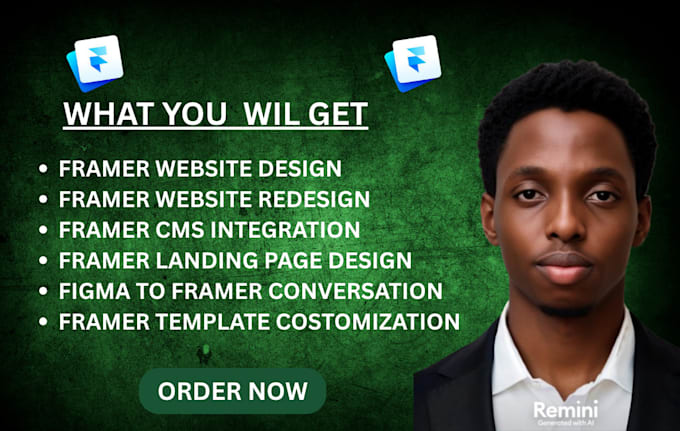 Create modern framer website design framer landing page and figma to ...