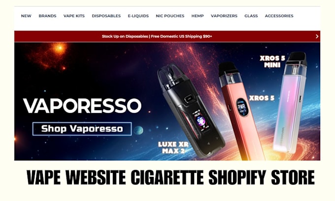 build branded vape shopify store marijuana vape website cigar shopify vape store