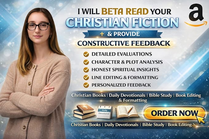 beta read your christian fiction and offer constructive feedback