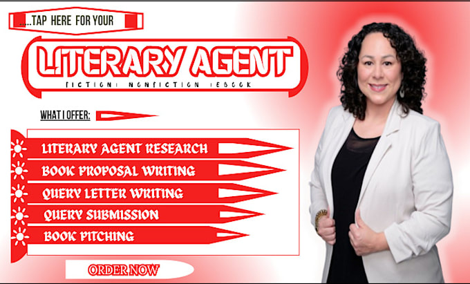 find active literary agent for your fiction, nonfiction, write query letter