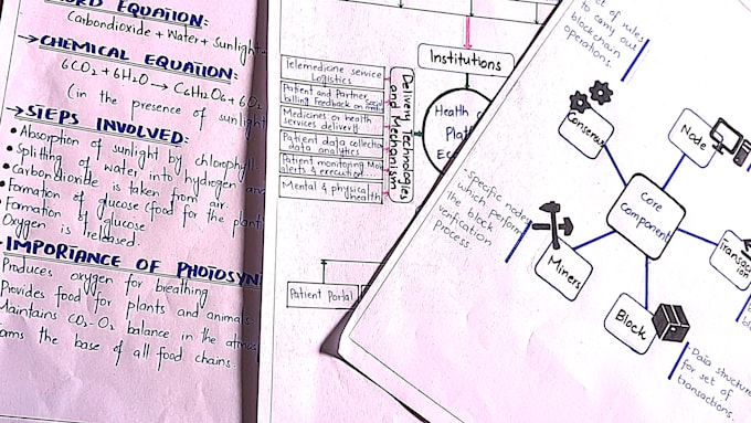 write neat handwritten notes in just 6 hours