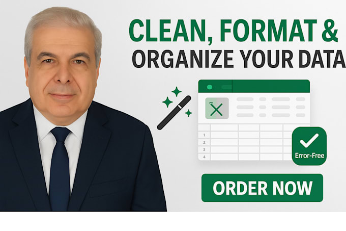 clean and organise your excel data