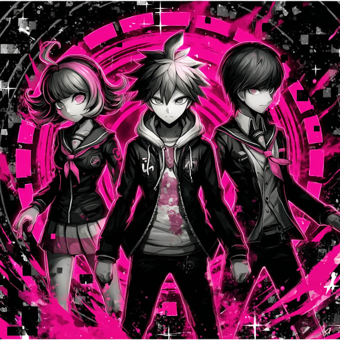 illustrate danganronpa inspired ocs with unique talents