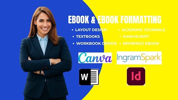 do canva edit, format, design, textbooks academic journals, manuals, workbook