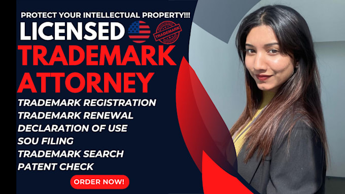 file your trademark application as your US licensed attorney with the uspto
