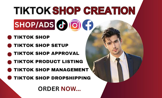 professionally create and setup your tiktok shop USA tiktok shop expert