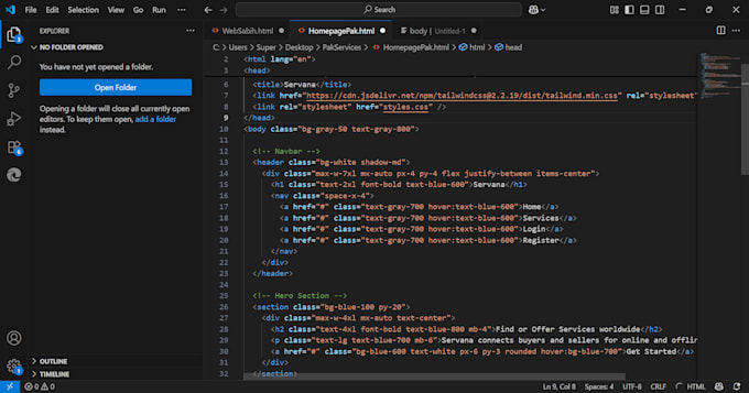 do website development for you