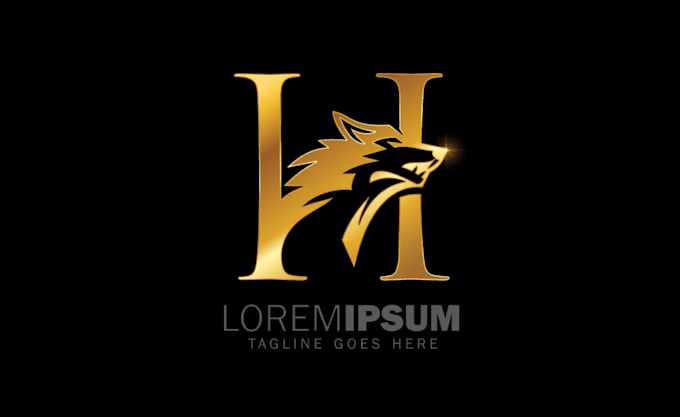 do superb wolf logo design