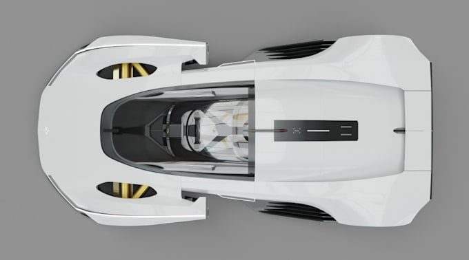 render 3d polestar synergy car exterior, car interior design, pagani car, lambo