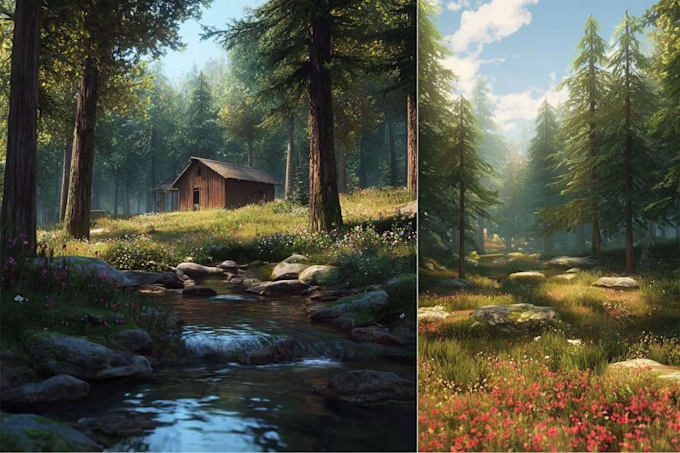 create landscape designs with realistic renderings
