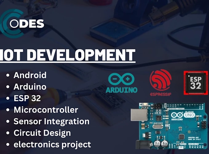 develop custom firmware and software for your embedded systems and iot projects