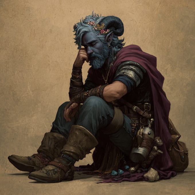 design character art art and dnd character art