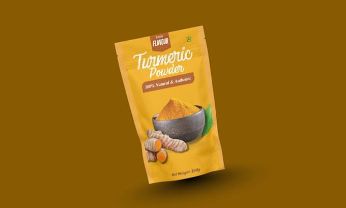 design modern pouch packaging or labeling
