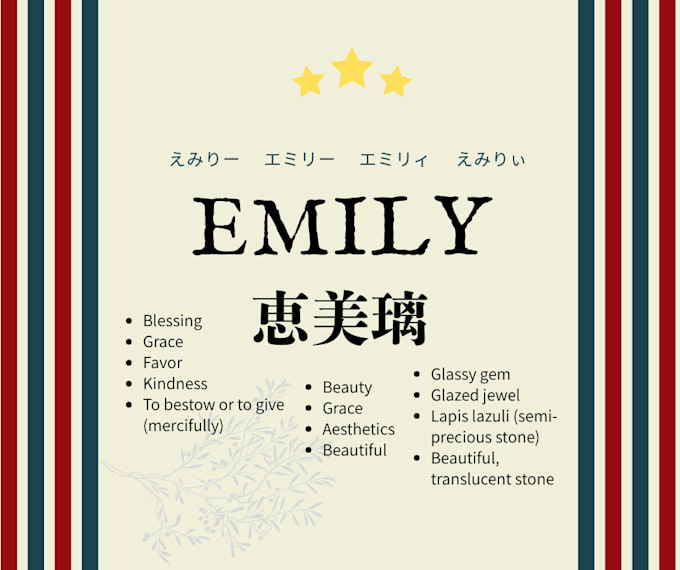 write your name in japanese