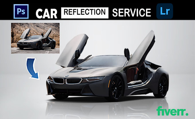 car photo editing service, background remove, retouch and color correction