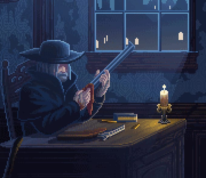 make a game sprite character for you
