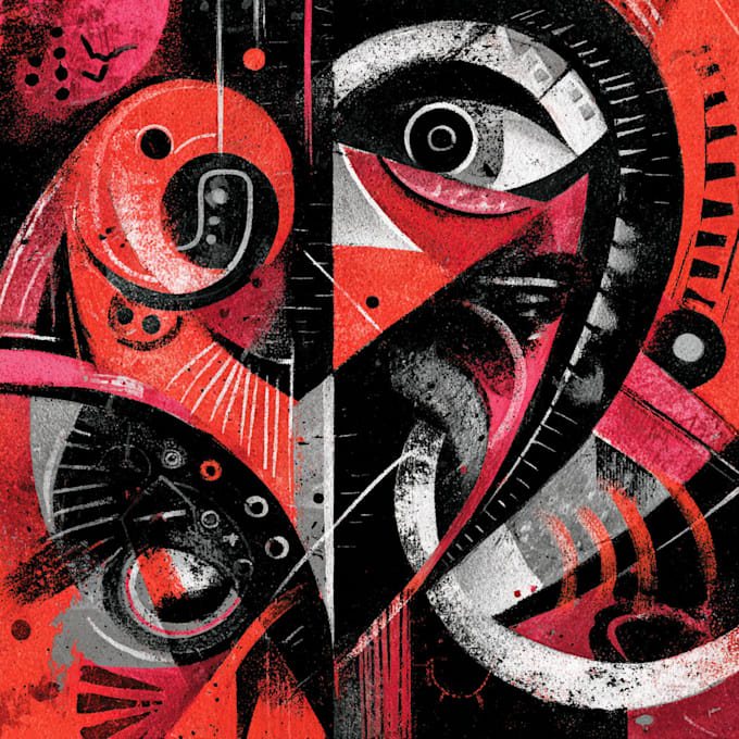 do illustration expresionism art, graffity, abstract
