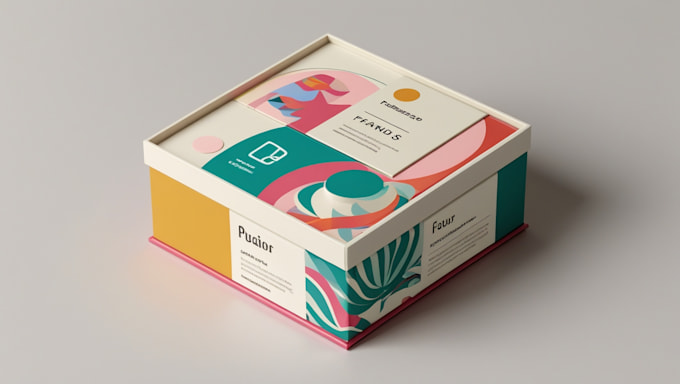 Create product packaging box design with dieline by Dakota47f | Fiverr