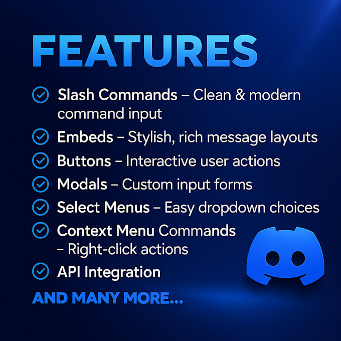 make a fully featured discord bot