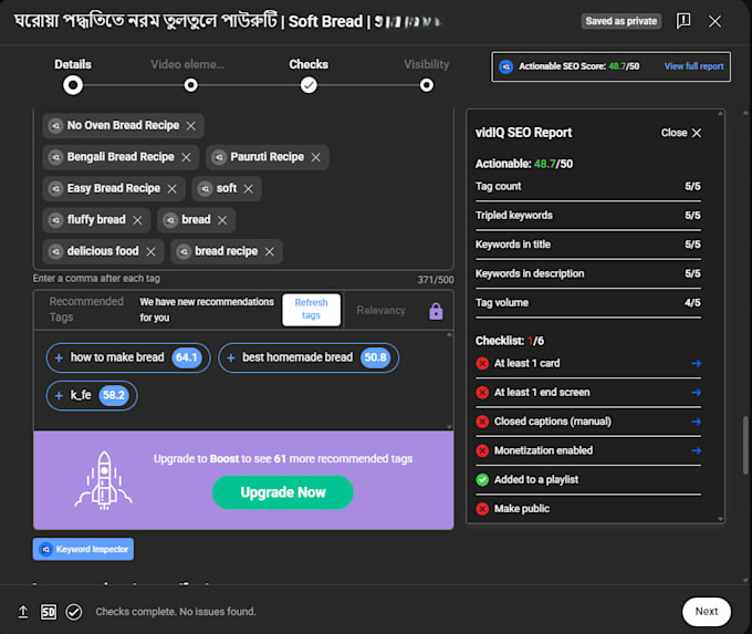 be your youtube SEO specialist for organic channel growth