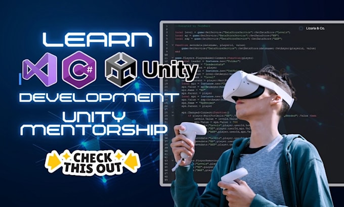 teach you unity and csharp game development