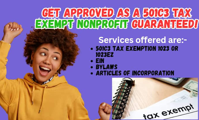 get you approved as a 501c3 tax exempt non profit