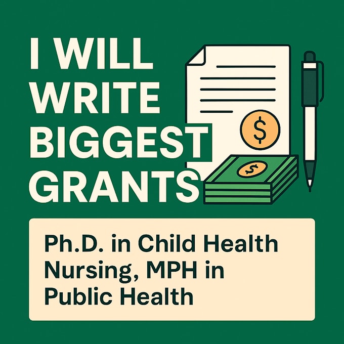 write winning grants for ngos, research, and health projects