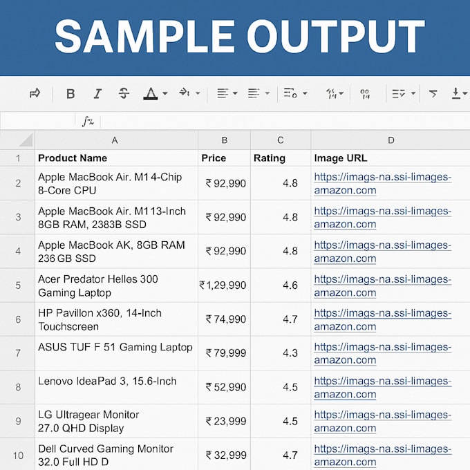 automate web data extraction using python