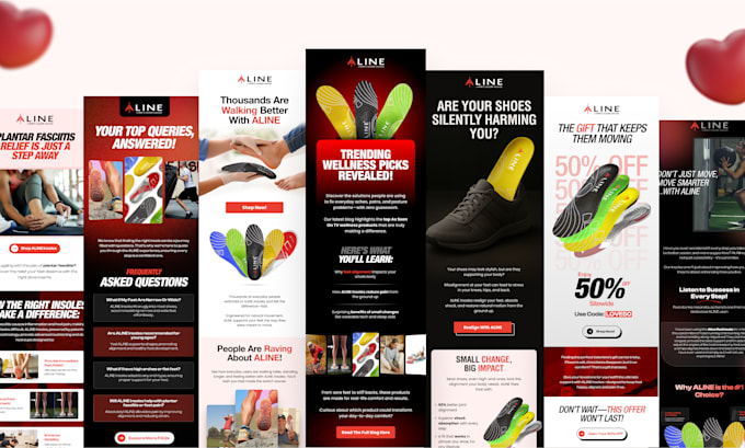 design high converting email campaigns with custom templates