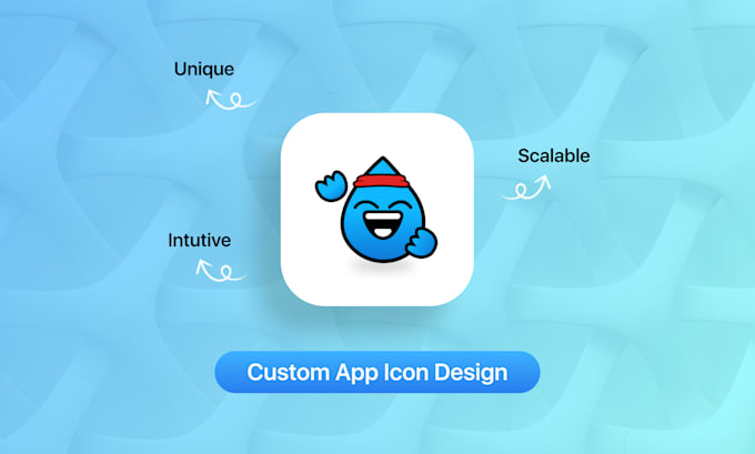 design unique flat or 3d app icons for mobile apps