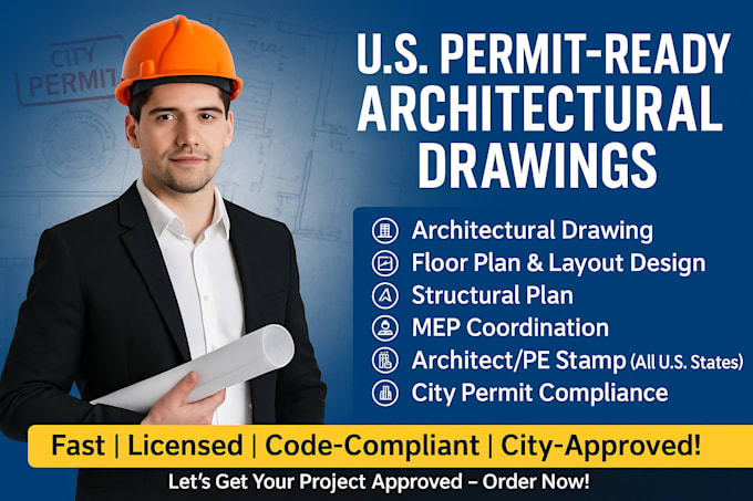 architectural drawing, floor plan, mep, structural engineering drawing, pe stamp