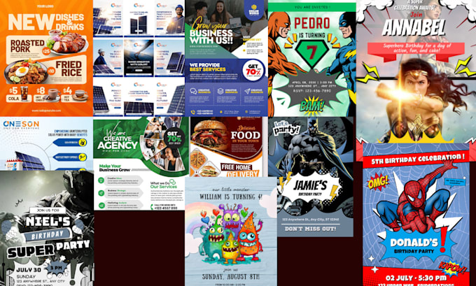 create professional canva designs for social media, logo, and more