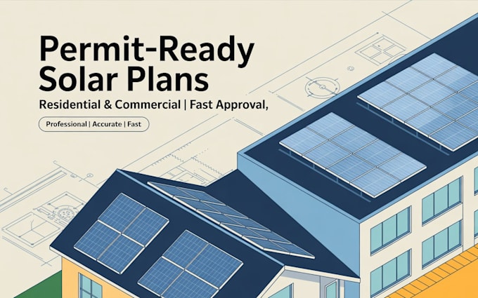 Design professional residential and commercial solar permit plans for ...