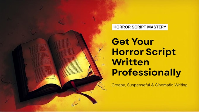delivery scary, suspenseful, and original horror scripts