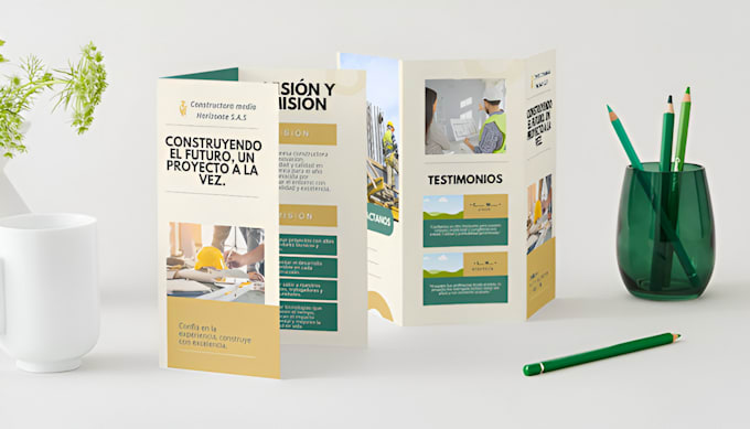 design of corporate brochures for companies
