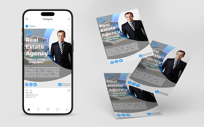 create eye catching business flyer for any industry