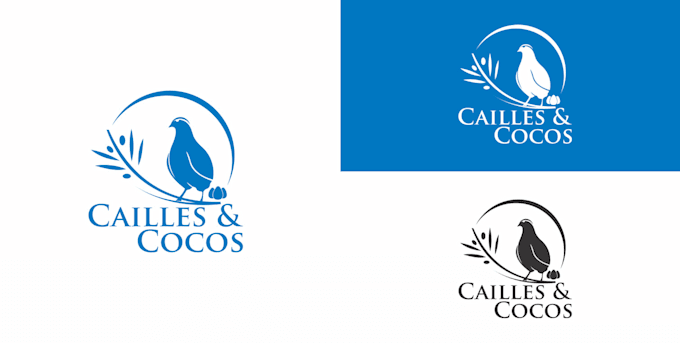make modern unique quail logo with new creative concepts
