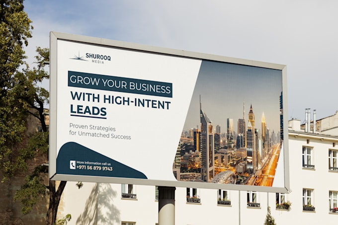 design eye catching billboards and posters for your business