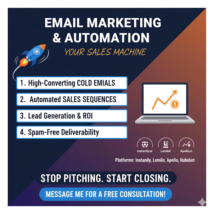 write and automate profitable cold emails that convert into sales