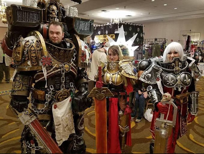 design wearable cosplay creation fabric cosplay full anime armor props 3d scan